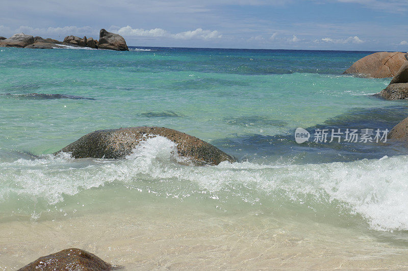 Anse Kerlan，普拉林，塞舌尔